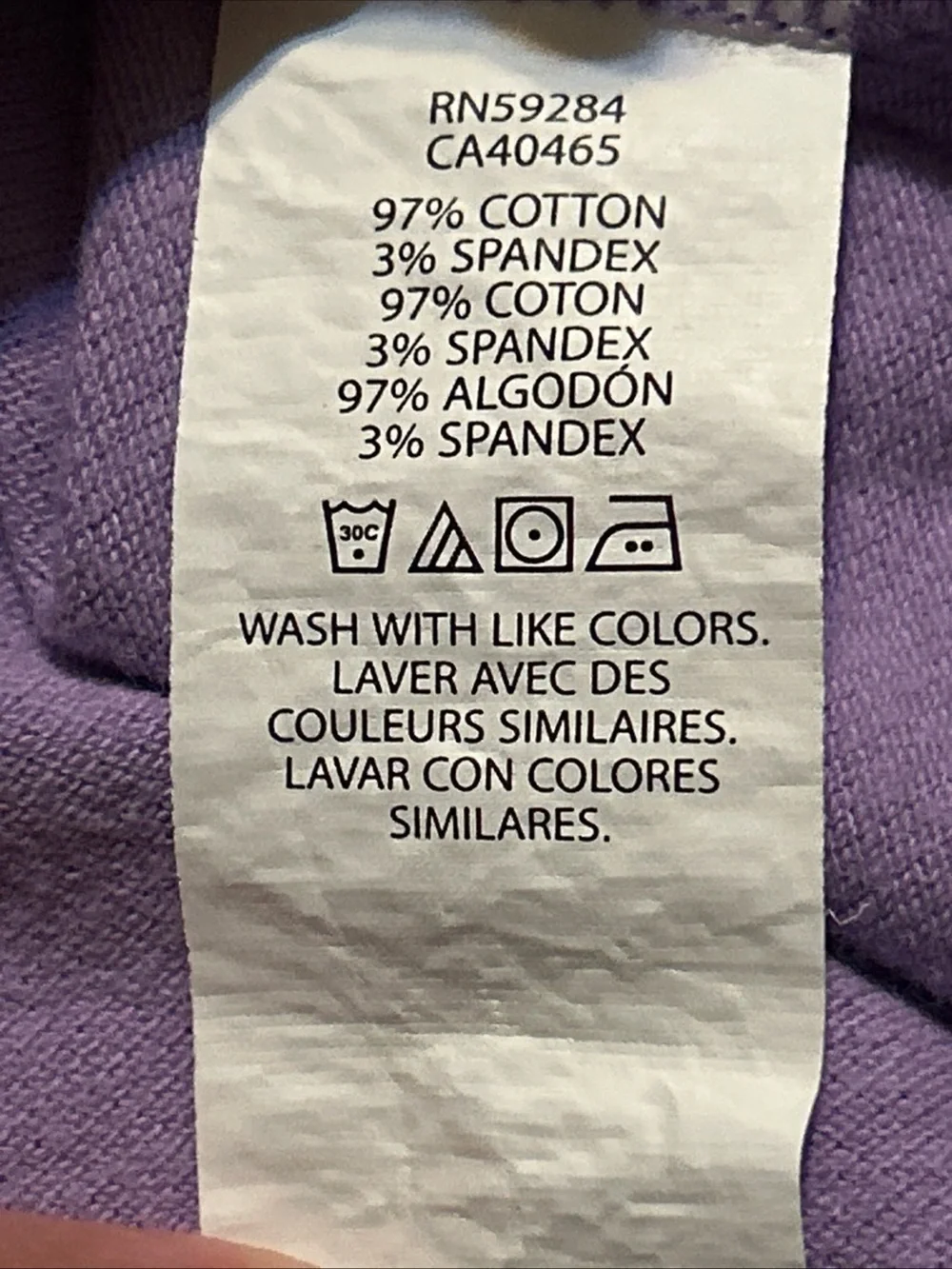 The Children's Place Lilac Short-Sleeve Polo Size 10/12 Plus